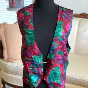 Vintage vest with cool pattern